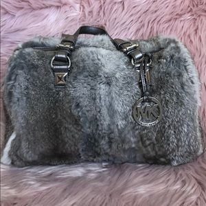 Michael Kors Fur Satchel